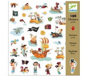 160 pegatinas piratas