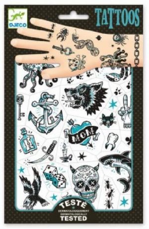 Djeco tattoos Lado oscuro