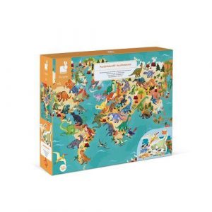 Puzle educativo los dinosaurios