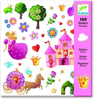 Djeco pegatinas Princesa