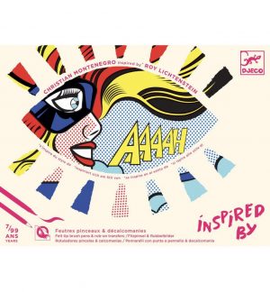 Inspired by Superheroes Roy Lichtenstein