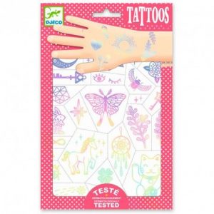 Djeco tattoos Amuletos de la suerte