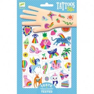 Djeco tattoos Arcoíris