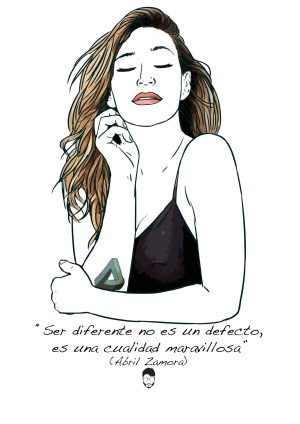 Abril Zamora - Ser diferente no es un defecto