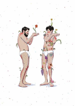 Te doy mis flores