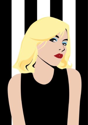 Blondie - stripes