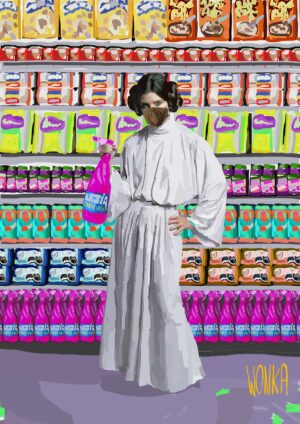 Leia en el súper