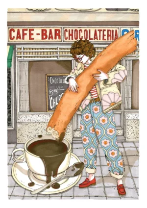 Churros & chocolate
