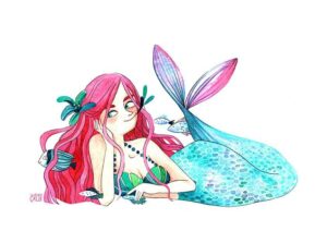 Sirena rosa