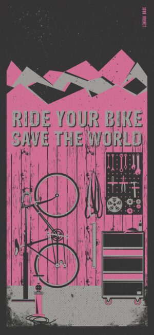 Ride your bike save the world