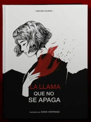 La llama que no se apaga - Libro de colorear