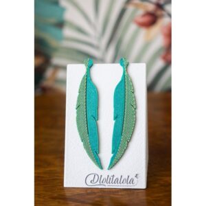 Pendientes Plumas