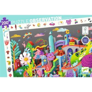Puzzle Observation Crazy Town