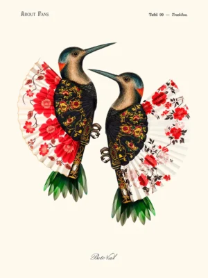 Flamenco hummingbird